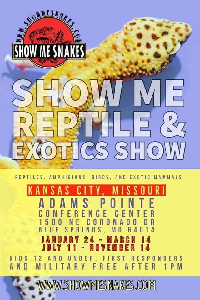 Show Me Reptile & Exotics Show (Kansas City, MO) KC Parent Magazine